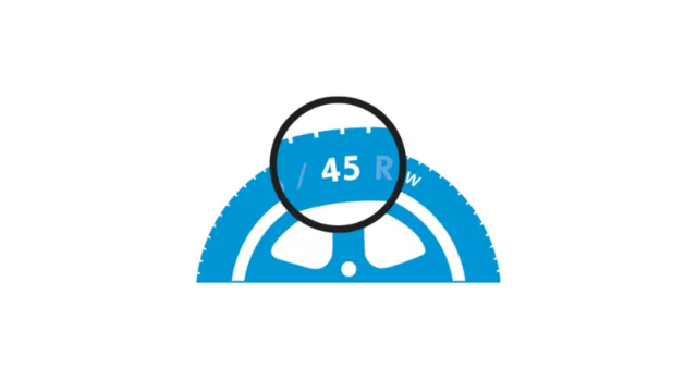 45 - Altura do pneu